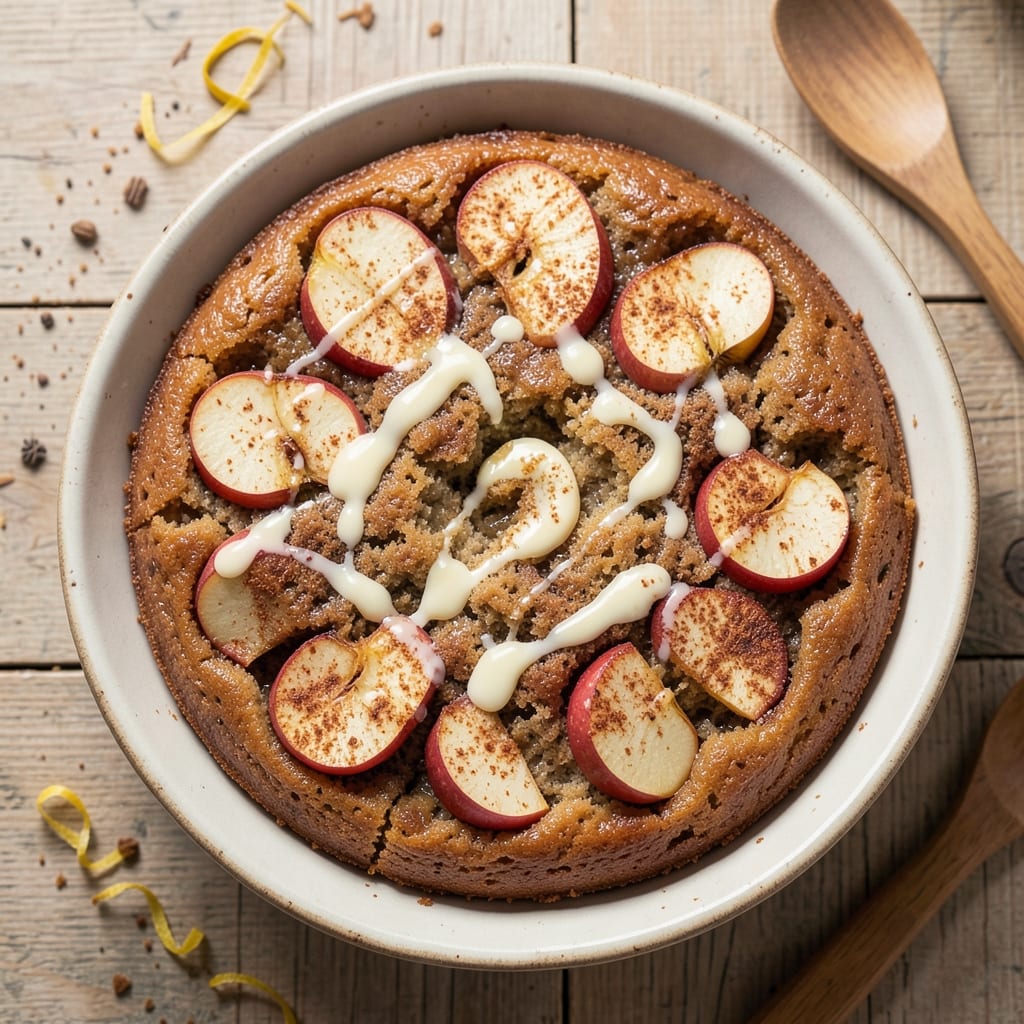 Apple Cinnamon Breakfast Cake Recipe: Warm Spice Streusel Hugs Fresh Apple Filling