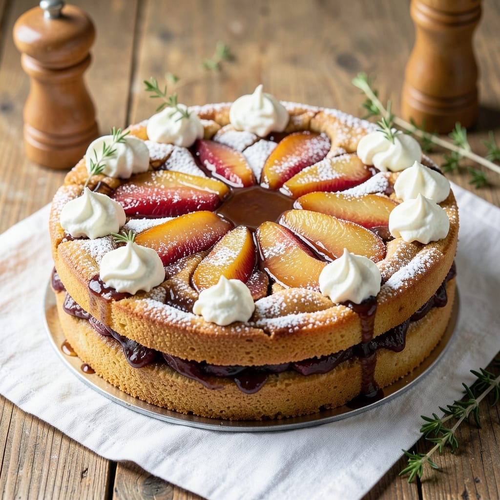 Anjou Pear Cake Recipe: Caramelized Fruit Swirls With Buttery Streusel Crown
