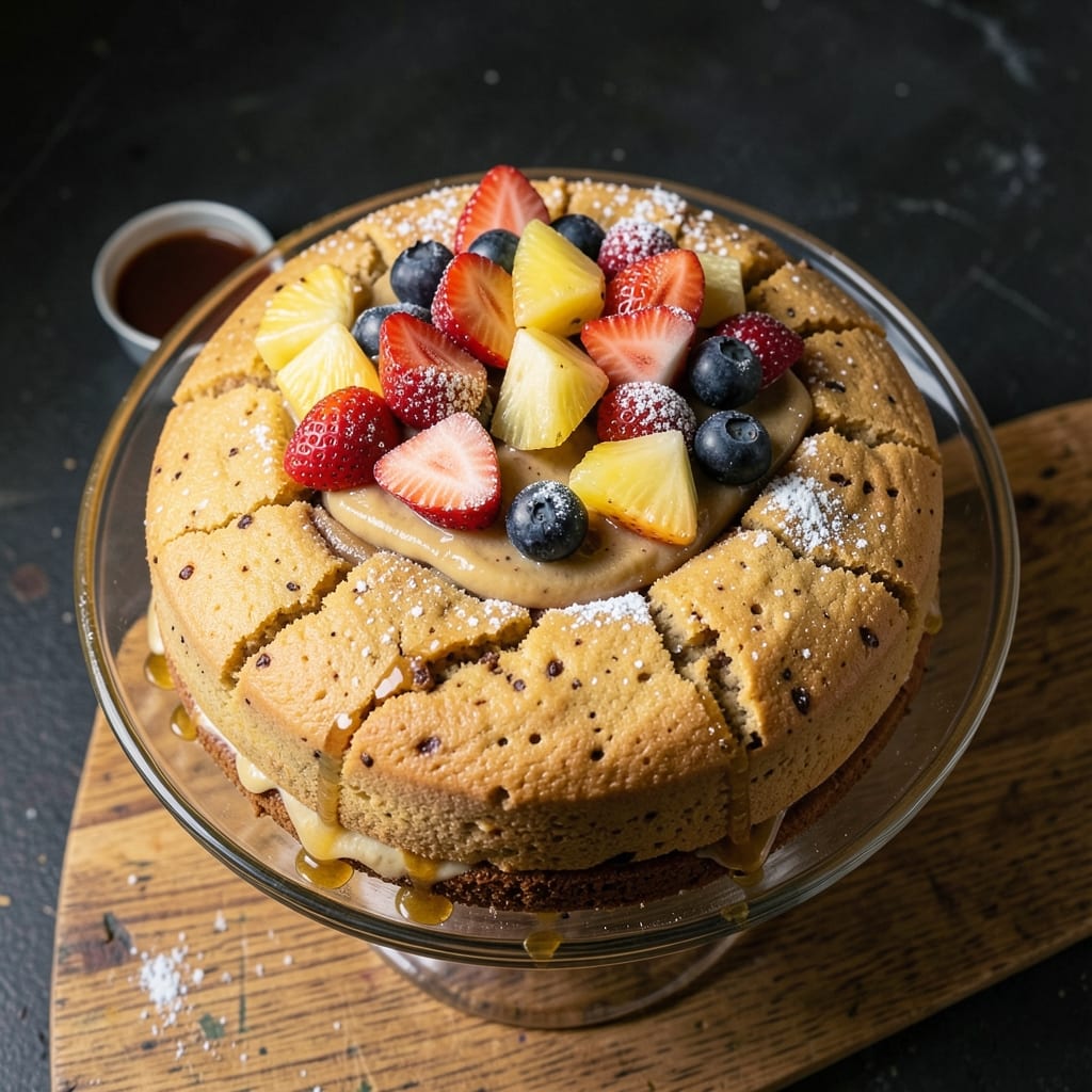 Banana and Fruit Cake Recipe: Warm Spiced Layers With Caramelized Banana Magic