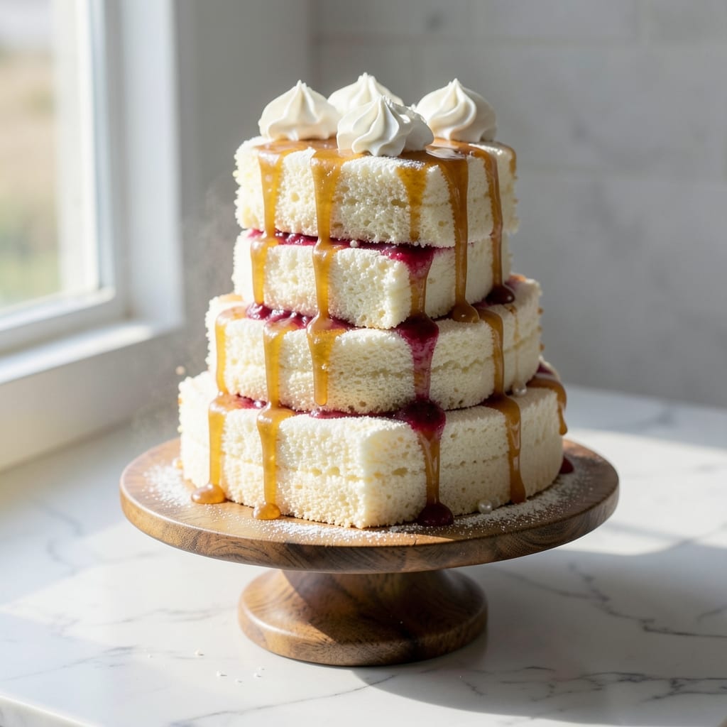 Angel Food Pound Cake Recipe: Light-as-Air Cloud With Vanilla Swirl Magic