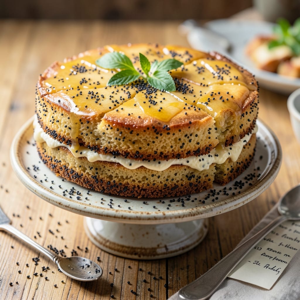 Austrian Poppy Seed Cake Recipe: Nutty-Sweet Layers With Caramelized Top