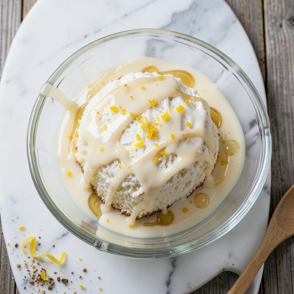 Angel Food Cake Glaze Frosting Recipe: Light as Air Drizzle Without Cracking