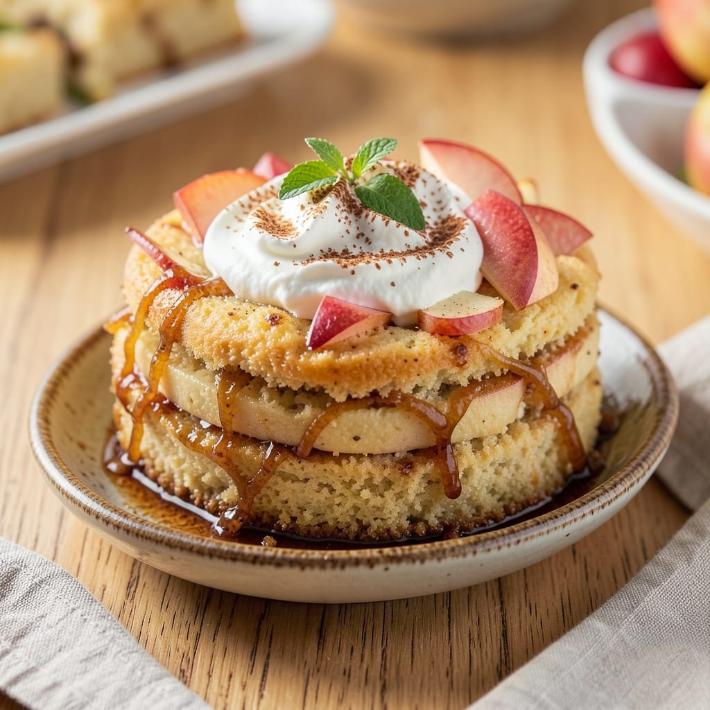Apple Cinnamon Spoon Cake Recipe: Warm Spice Crunch in Every Biteful Layer
