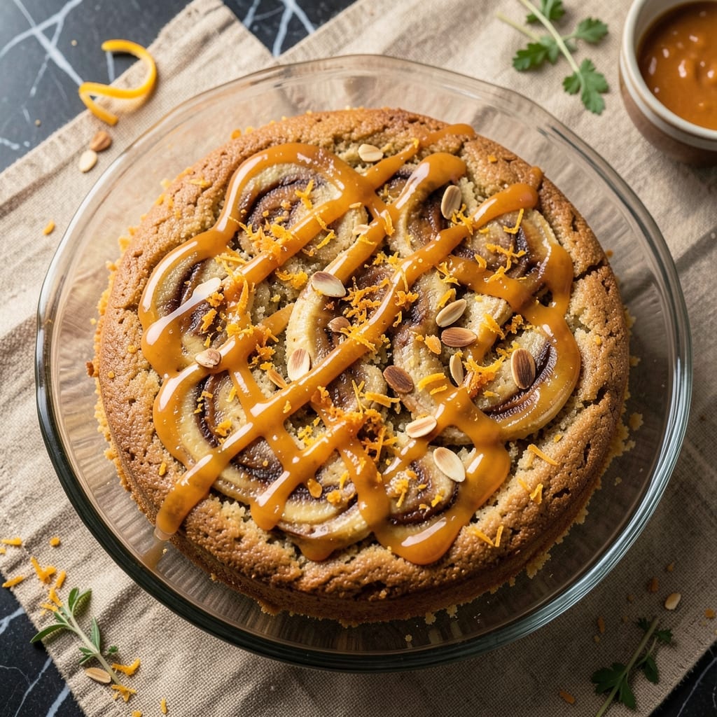 Banana and Orange Cake Recipe: Zesty Citrus Swirls and Buttery Moisture