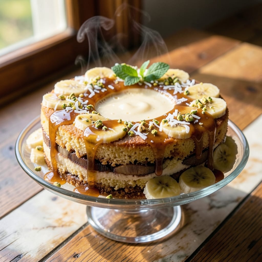Banana Leche Flan Cake Recipe: Silky Caramel Swirls With No-Bake Ease