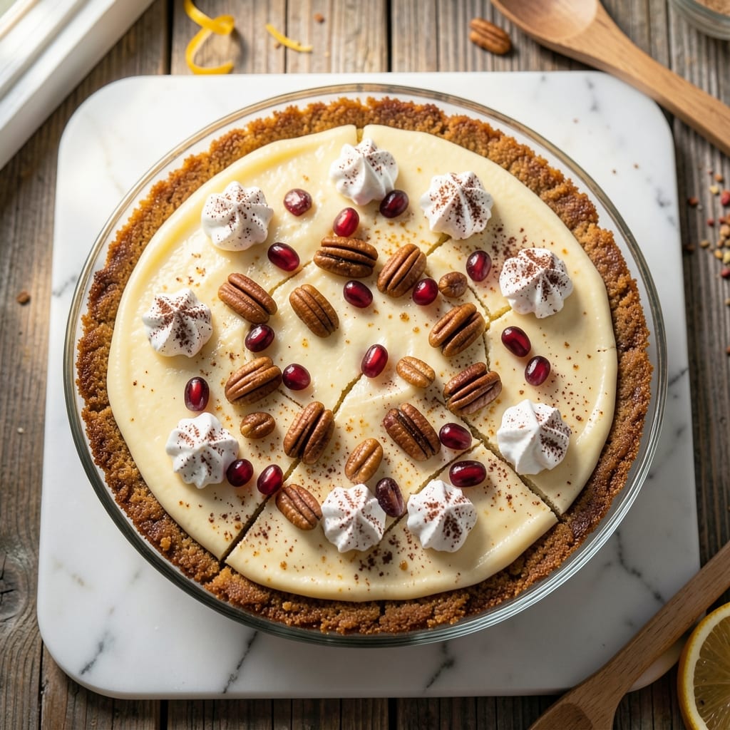 Baked Turtle Cheesecake Recipe: Fudgy Pecan Streusel Crown Over Silky Caramel Filling