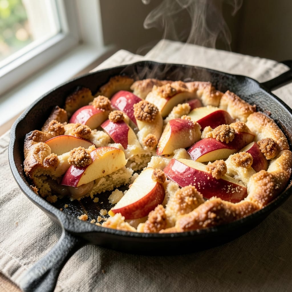 Apple Dump Cake Recipe From Scratch: Caramelized Fruit Base With Buttery Streusel Hug