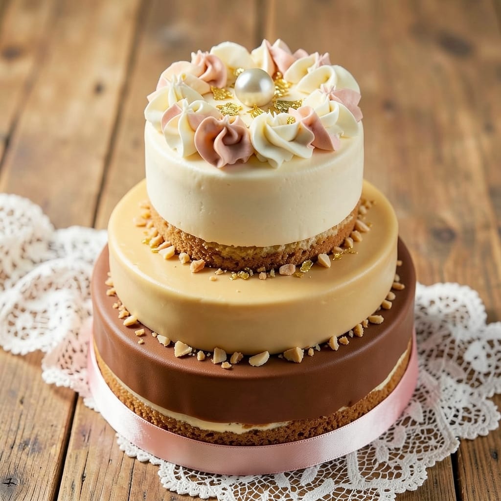 Amaretto Wedding Cake Recipe: Nutty Liqueur Frosting Over Moist Vanilla Layers