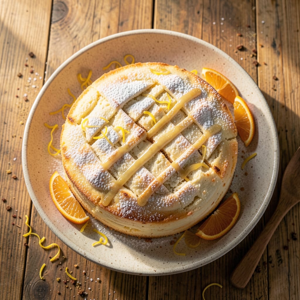 Baked Ricotta Cake Recipe: Ultra-Moist Layers with Citrus Zest Twist