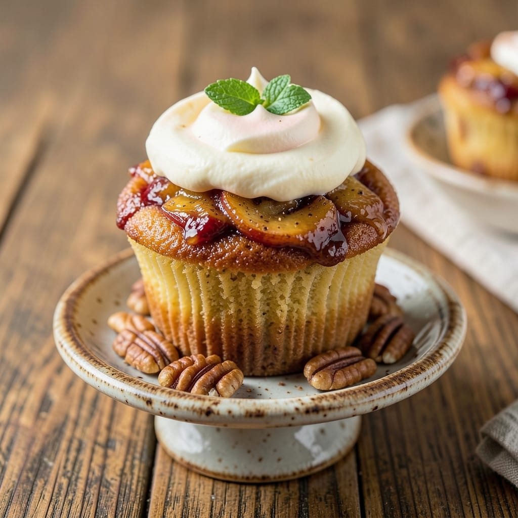 Apple Pie Filling Cupcakes Recipe: Mini Dessert With Spiced Streusel Hugs