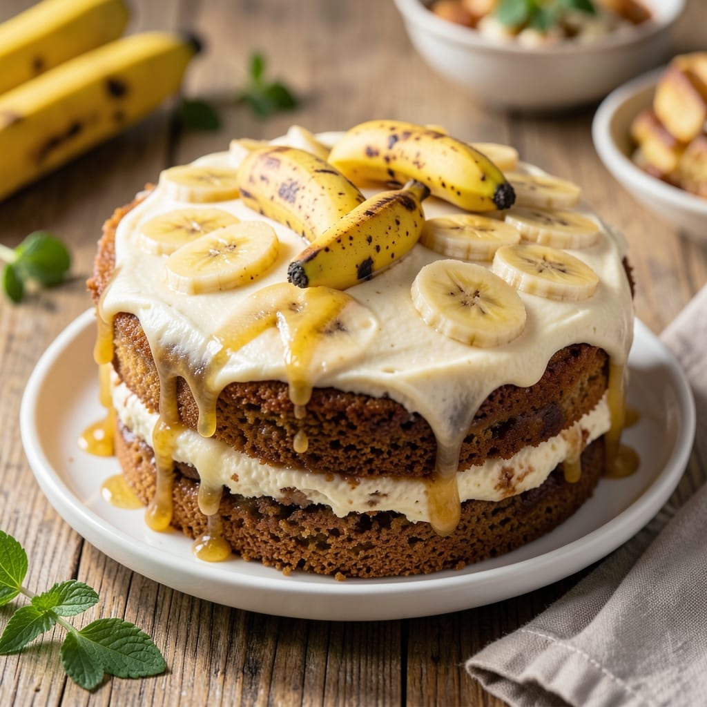 Banana Gooey Butter Cake Recipe: Fudgy Streusel Swirls and Caramelized Banana Magic
