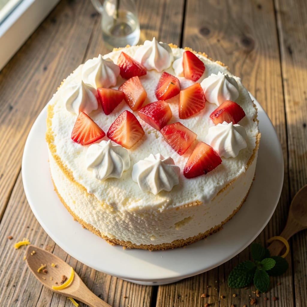 Angel Food Cake Recipe With Pineapple and Cool Whip: Light Air Cloud With Tropical Swirl Magic