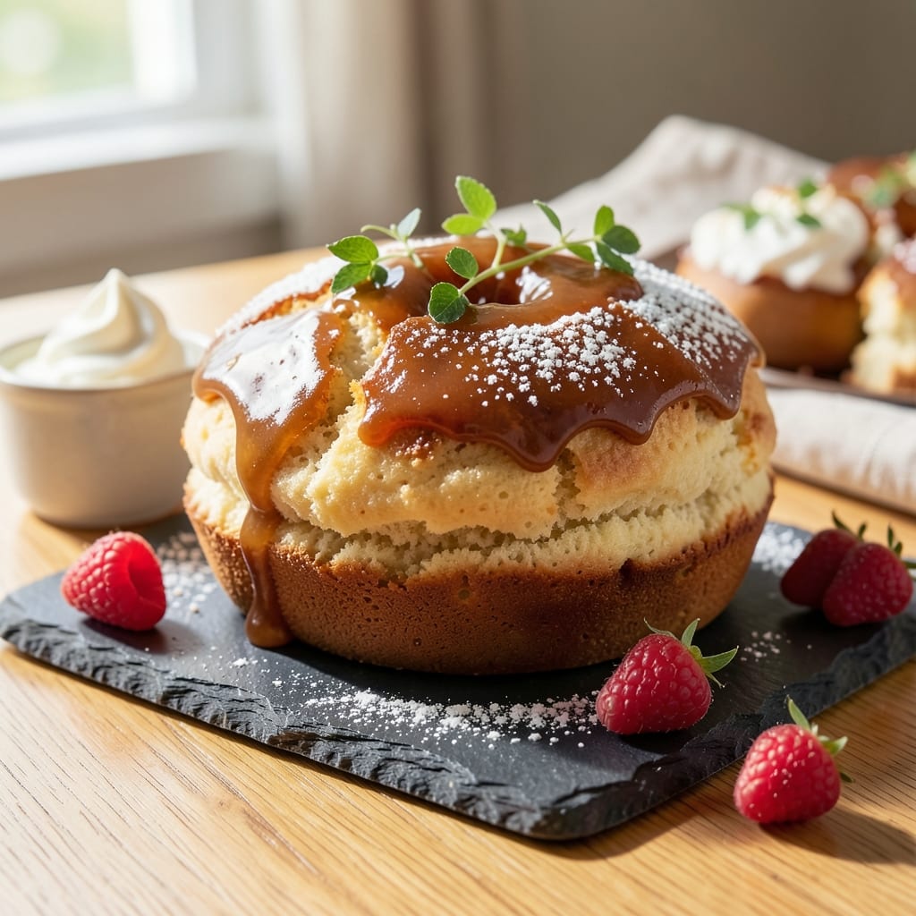 Baked Sour Cream Cake Donut Recipe: Fluffy, Light Bites with Tangy Kick
