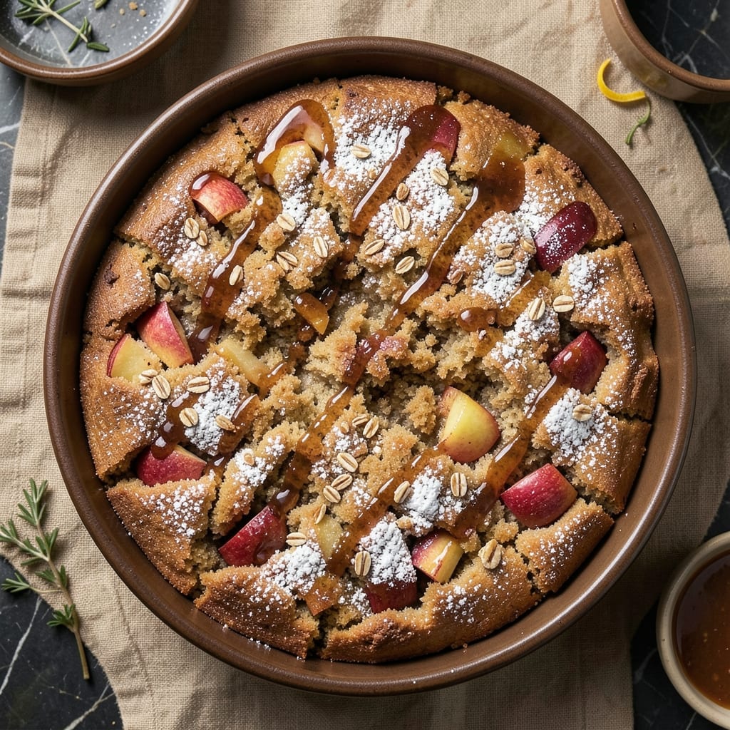 Apple Cider Spice Cake Recipe: Warm Apple Filling Hugged by Cinnamon-Spiced Streusel