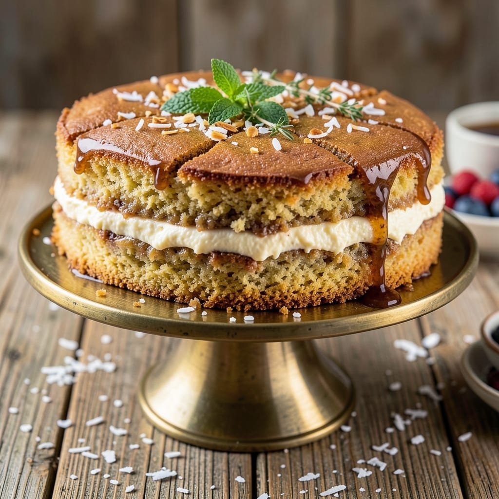 Bahamian Flour Cake Recipe: Spiced Rum-Infused Layers with Golden Crust