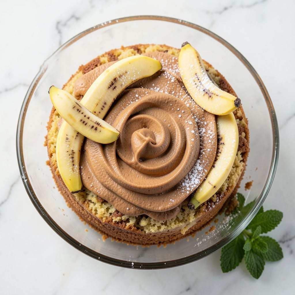 Banana Flavored Cake Recipe: Tropical Buttermilk Moisture with Caramelized Swirls