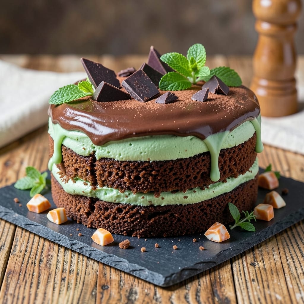 Andes Mint Chocolate Cake Recipe: Refreshing Herbal Layers With Crunchy Top