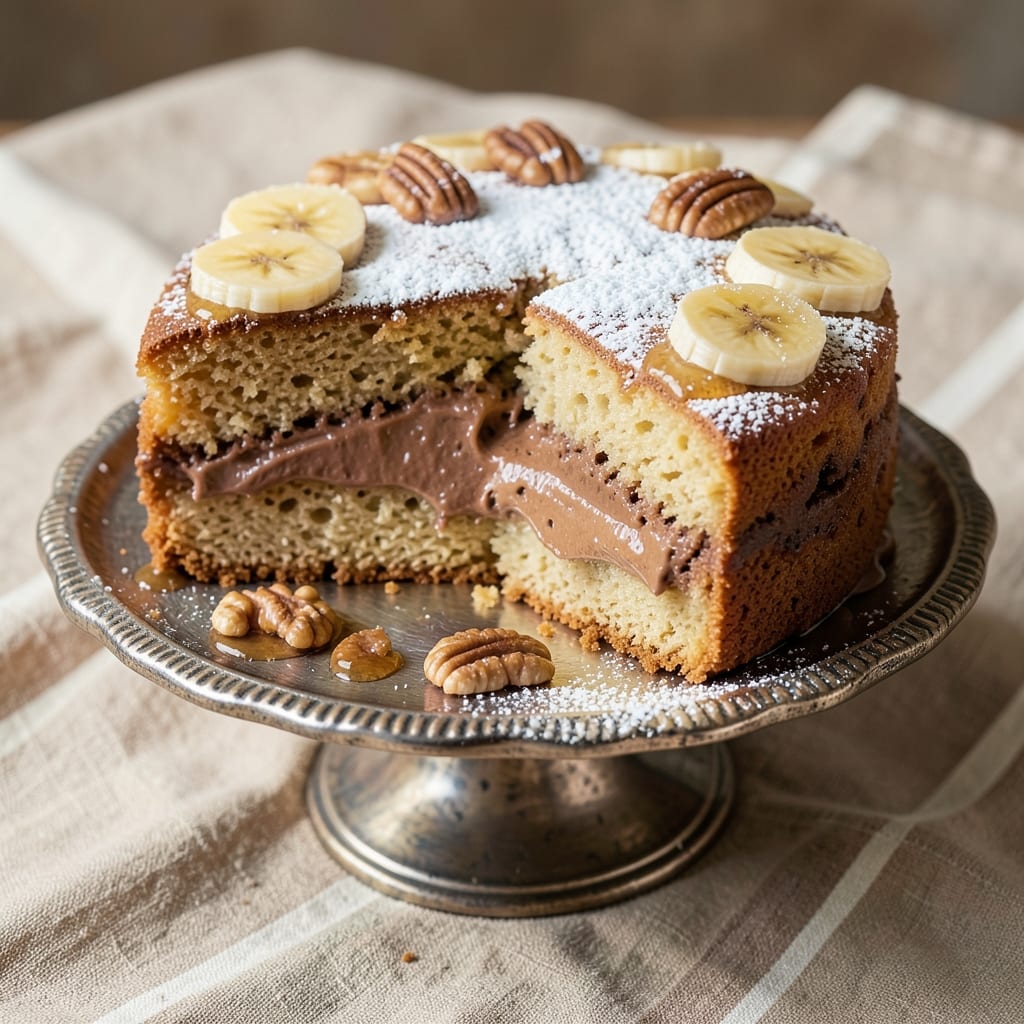Banana Fudge Cake Recipe: Deep Chocolate Swirls and Silky Texture