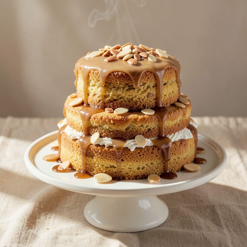 Amandine Cake Recipe: Almond-Infused Layers with Citrus Zest Zing