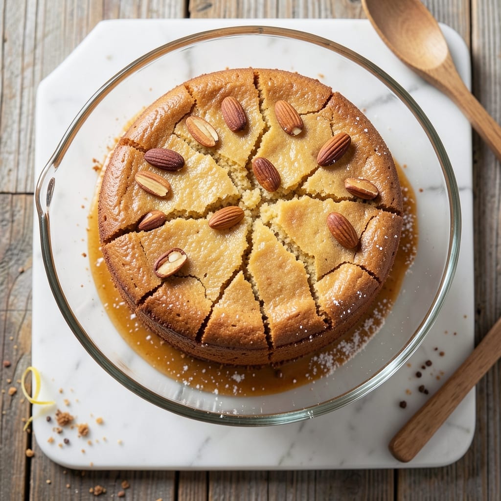 Amaretto Cake Mix Recipe: Boozy Vanilla Layers with Nutty Streusel Crown