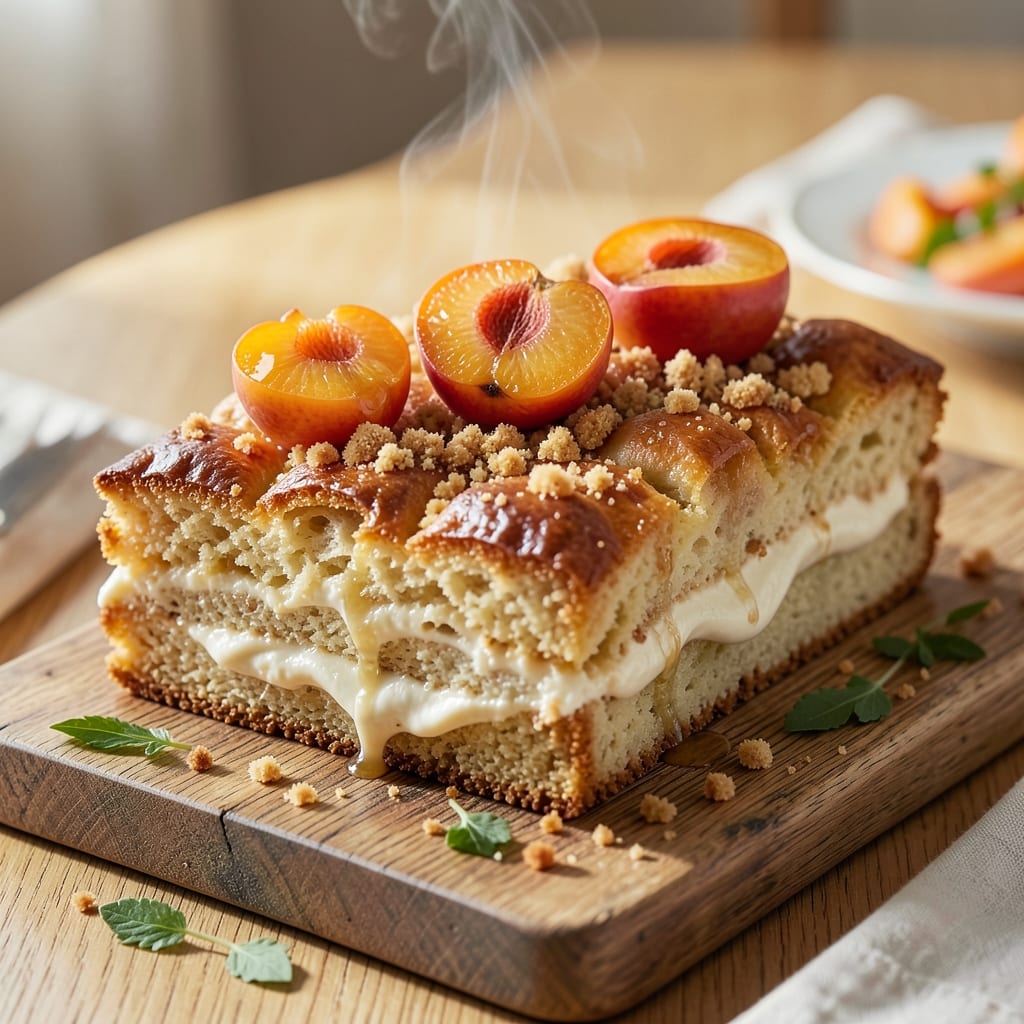 Apricot Danish Coffee Cake Recipe: Caramelized Fruit and Buttery Layers in One Bake