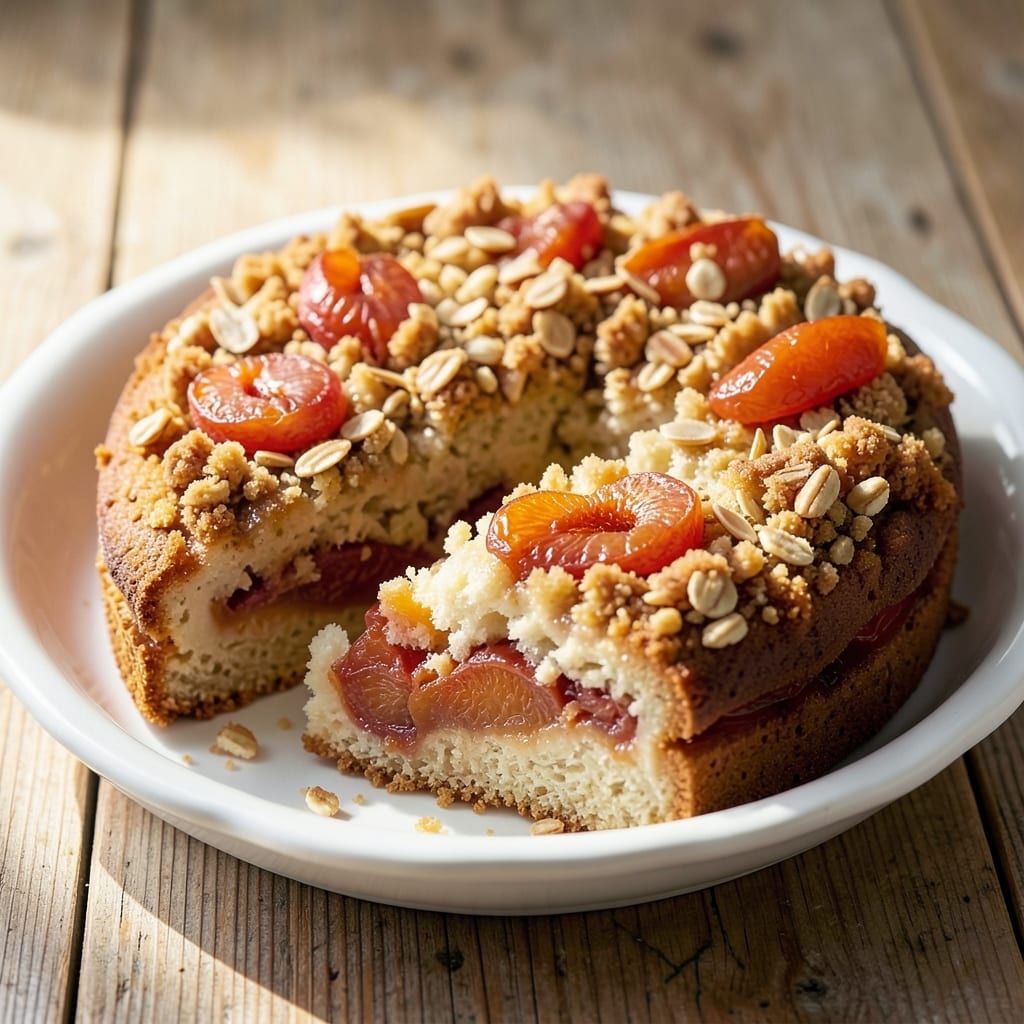 Apricot Streusel Cake Recipe: Buttery Crunch Meets Jammy Sweetness