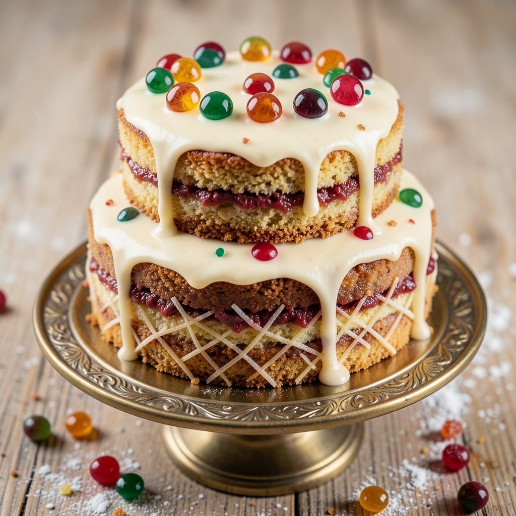 Applesauce Gumdrop Cake Recipe: Chewy Centers and Tangy-Sweet Glaze Magic