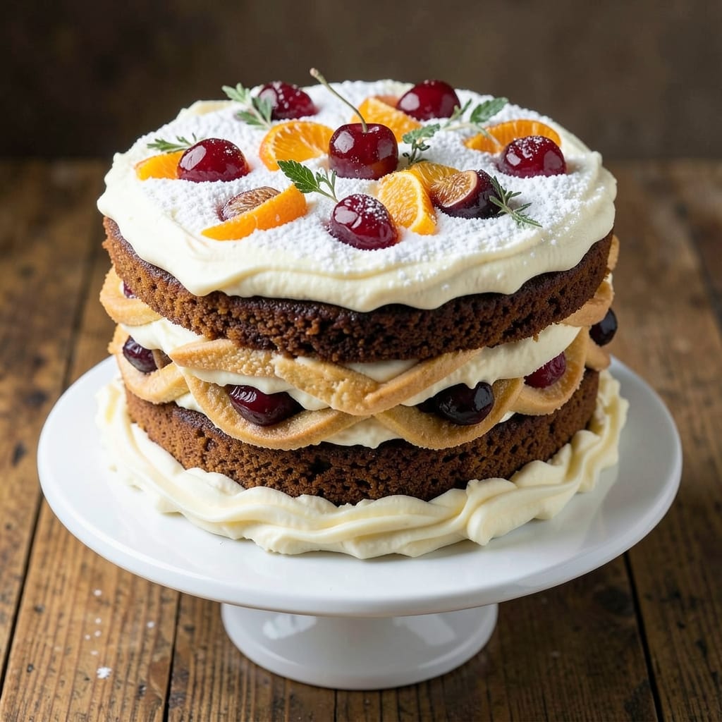 American Christmas Cake Recipe: Holiday Spice Swirls With Rum-Infused Moisture