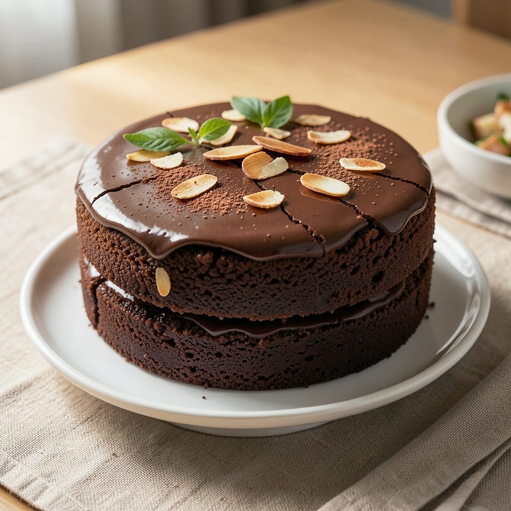 Almost Flourless Chocolate Cake Recipe: Rich and Fudgy With No Gluten