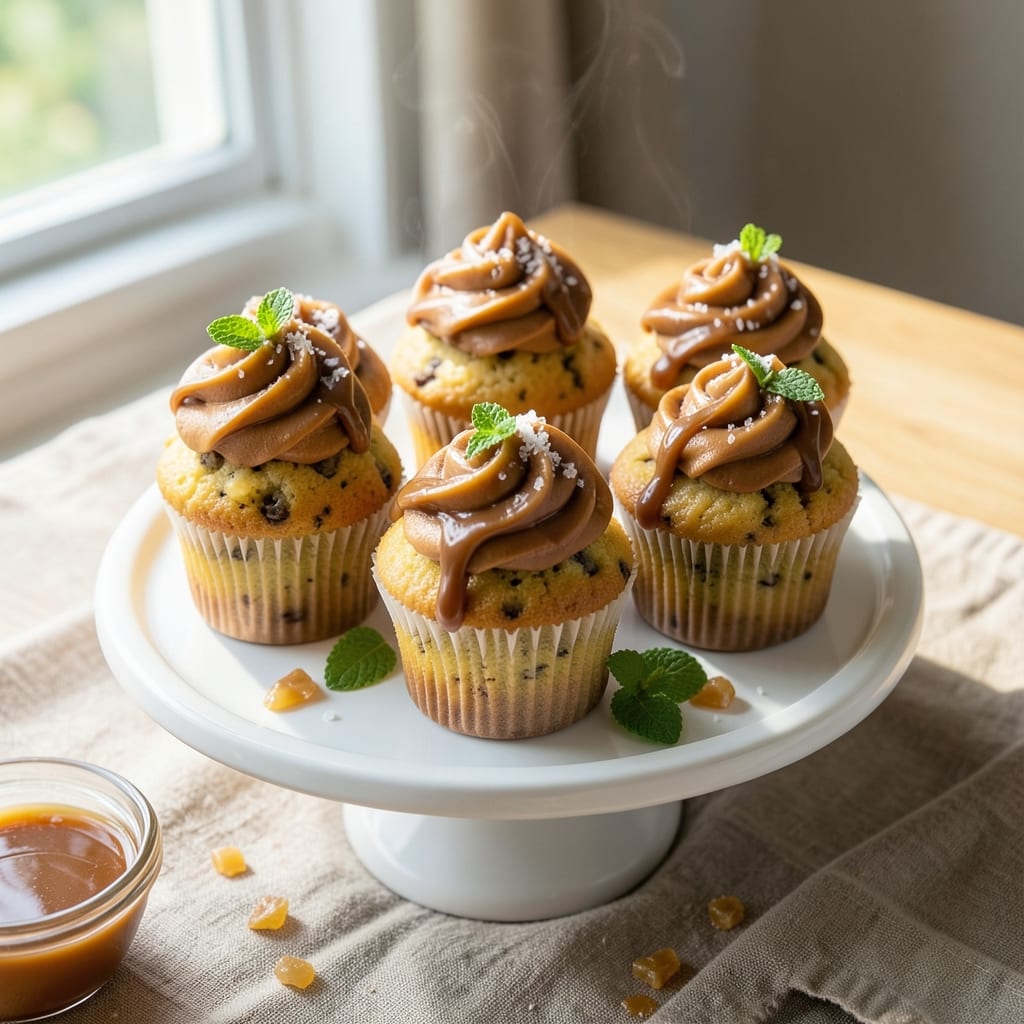 Banana Caramel Cupcake Recipe: Molten Caramel Swirls in Every Biteful Crumb