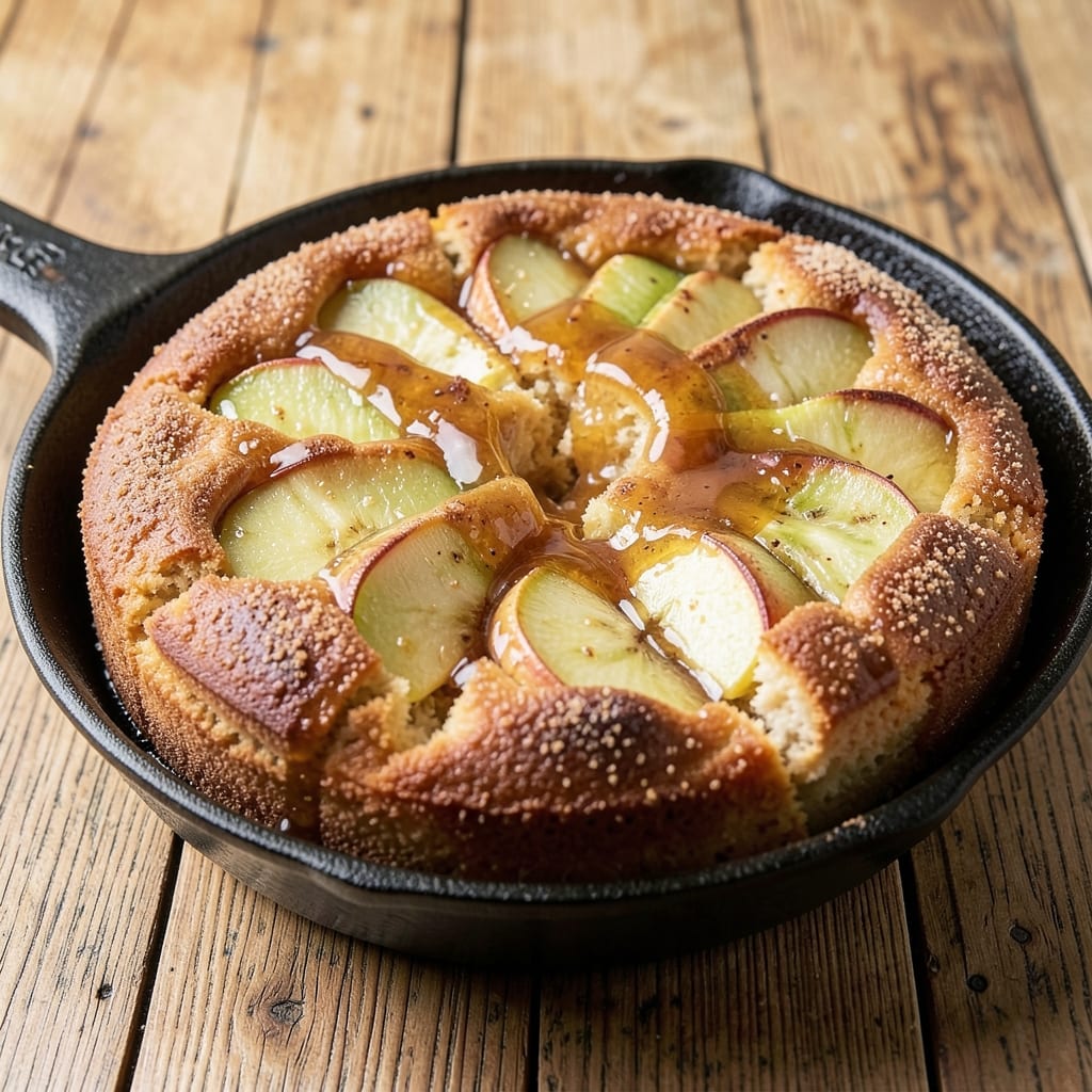 Apple Upside-Down Cake Recipe UK: Caramelized Top and Spiced Rum Streusel Twist