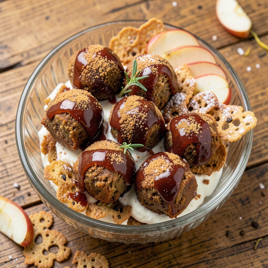Apple Cake Pops Recipe: Bite-Sized Vanilla Clouds with Caramel Drizzle