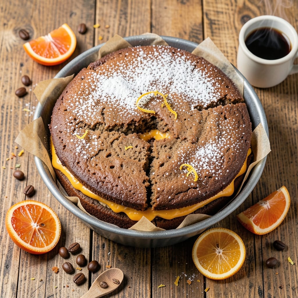 Arnold Palmer Cake Recipe: Coffee-Infused Layers with Creamy Orange Swirls